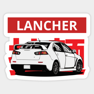 mitsubishi lancer evolution Sticker